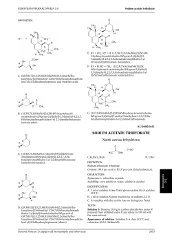 Sodium acetate trihydrate