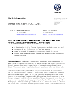 Media Information - VW Media