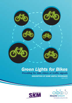 Green Lights for Bikes