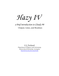 HAZY IV