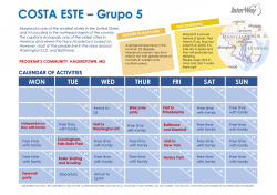 COSTA ESTE &ndash; Grupo 5