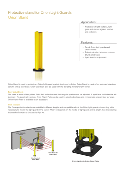 Protective stand for Orion Light Guards Orion Stand
