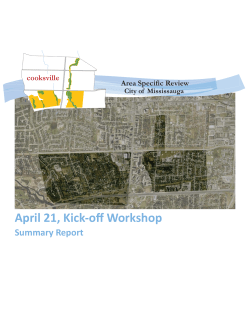 Summary Report - City of Mississauga