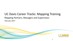 Mapping Training