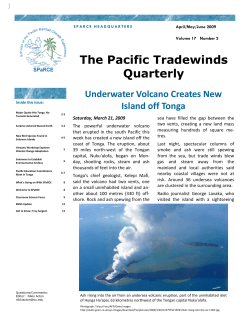The Pacific Tradewinds Quarterly