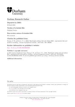 Durham Research Online