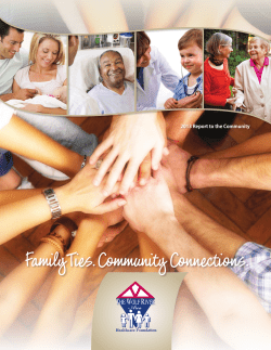 Family Ties. Community Connections.