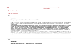 Module: Introduction - Report on Sustainability