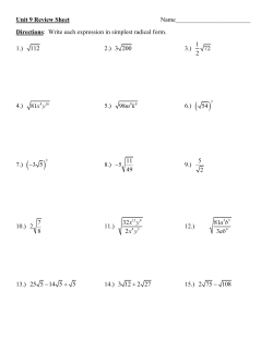 1 72 2 32 2 x y x y 81 3 a b ab 13.) 25 5 14 5 5