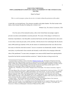 Executing Whiteness - Columbia Law School