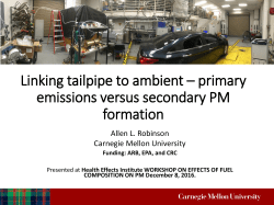 Linking tailpipe to ambient