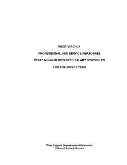 State Salary Schedules 16