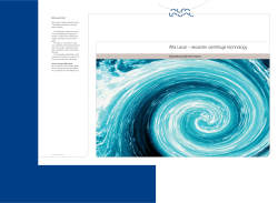 Alfa Laval &ndash; decanter centrifuge technology