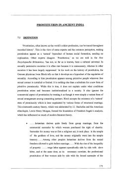 prostitution in ancient india