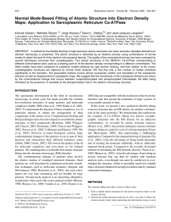 Normal Mode-Based Fitting of Atomic Structure into Electron Density