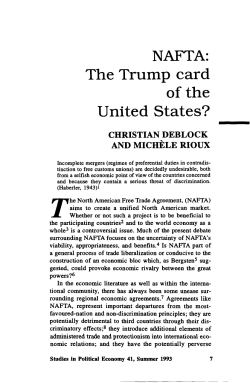 The Trump card of the United States? - IEIM-UQAM