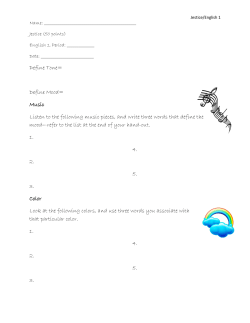 Tone and Mood Activity