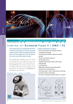 Jumping Jet Rainbow Flash II / DMX / 02