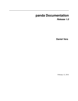 panda Documentation