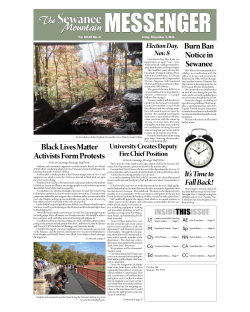 The Sewanee - Sewanee Mountain Messenger