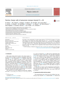 Nuclear charge radii of potassium isotopes beyond N=28