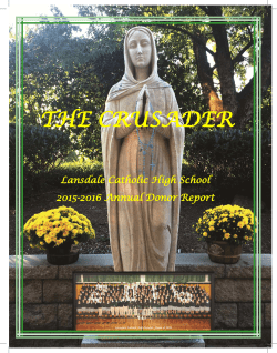 THE CRUSADER THE CRUSADER