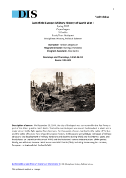 Battlefield Europe: Military History of World War II