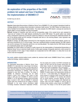 An exploration of the properties of the CORE