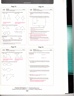 ANSWERS Page 73 Page 74 Page 75 Page 76 Prentice Hall