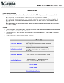 Grade 2 - The Environment PDF