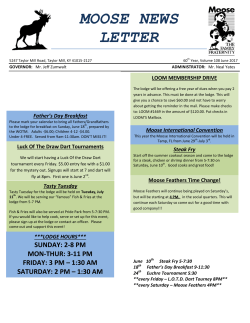 moose news letter
