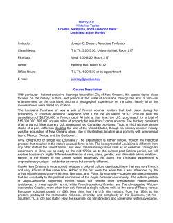 Creoles, Vampires, and Quadroon Balls