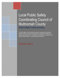 Public Safety Trends February 2014