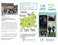 Health Walks in the Vale of White Horse