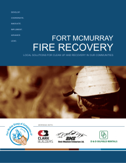 FIRE RECOVERY - Birch Mountain Enterprises Ltd.