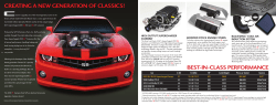 CREATINg A NEW gENERATION OF CLASSICS!