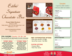 Edible&reg; Signature Chocolate Box