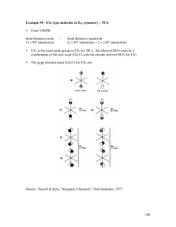 MO Theory ICl4, PCl5