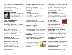 Creep and Flutter: The Secret World of Insects and Spiders by Jim