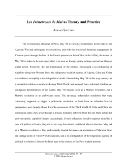 Nietzsche and May 68