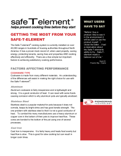 getting the most from your safe-t-element