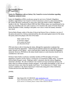 For Immediate Release, 24th June 2010 (9:30 p