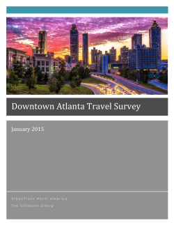 Downtown Atlanta Travel Survey