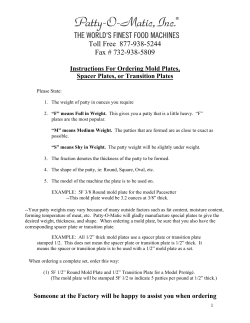 Toll Free 877-938-5244 Fax # 732-938-5809 - Patty-O