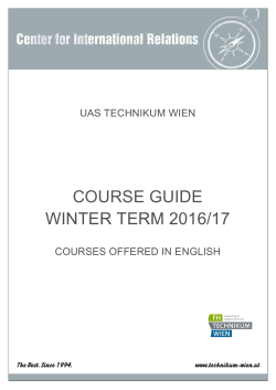 English Course Guide
