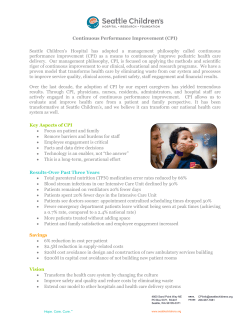 Adapting the Toyota Way: Delivering Health Care Efficiently