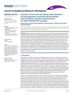 Evaluation of convection‐permitting model simulations of cloud