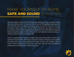 make yourself at home.