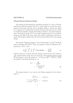 LECTURE 12. Prof.R.Parthasarathy Thomas