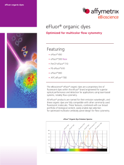eFluor Organic Dyes - Thermo Fisher Scientific